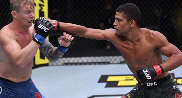 Alex Caceres lidera show de jiu-jitsu no card do UFC Las Vegas 8