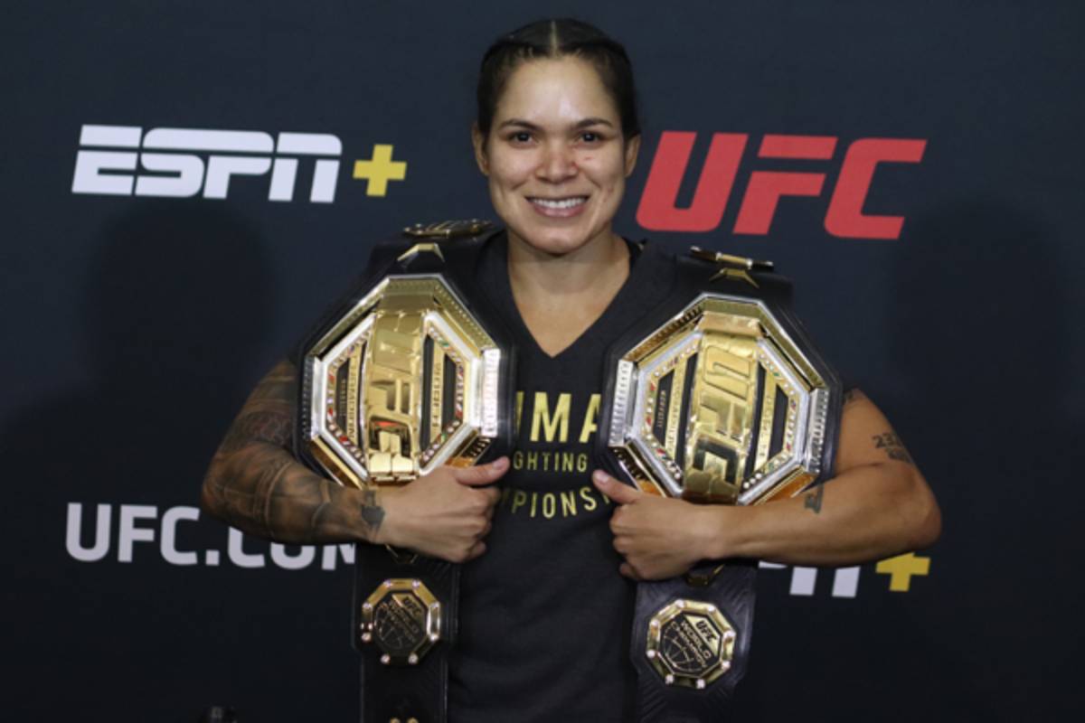 Amanda Nunes manda recado para adversárias no UFC: “Serei campeã para sempre”