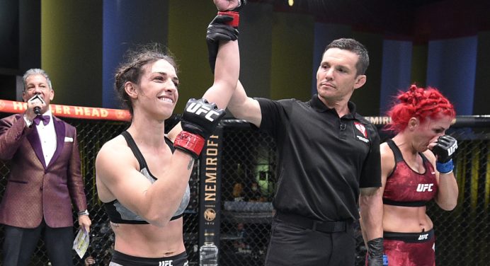 Mackenzie Dern recebe R$ 265 mil por ‘Performance da Noite’ no UFC Vegas