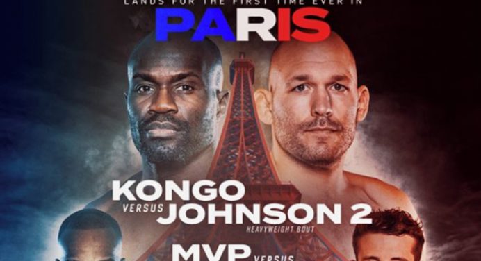 Histórico! Bellator promove primeiro grande evento de MMA na França em outubro