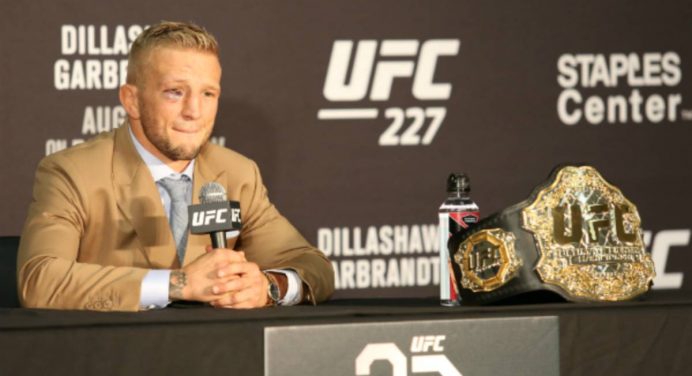 Parceiro de treino aposta em evolução de TJ Dillashaw durante suspensão por doping