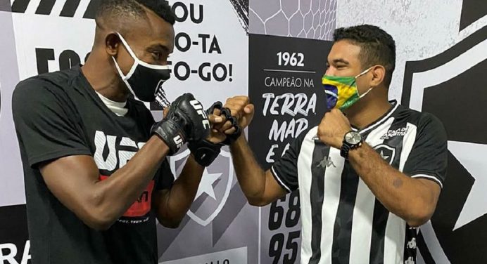 Herbert Burns revela amizade com astro do Botafogo e diz: “Acompanha direto o UFC”