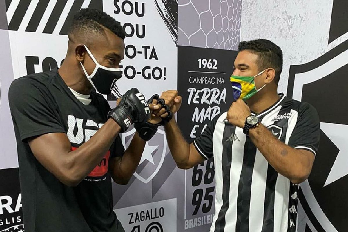 Herbert Burns revela amizade com astro do Botafogo e diz: “Acompanha direto o UFC”