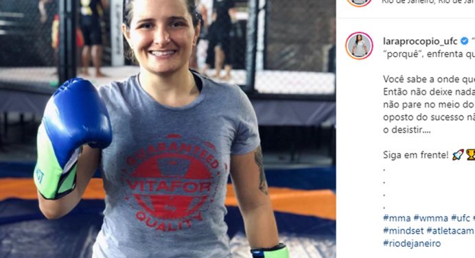 Lara Procópio é suspensa por seis meses pela USADA, mas já está liberada para lutar