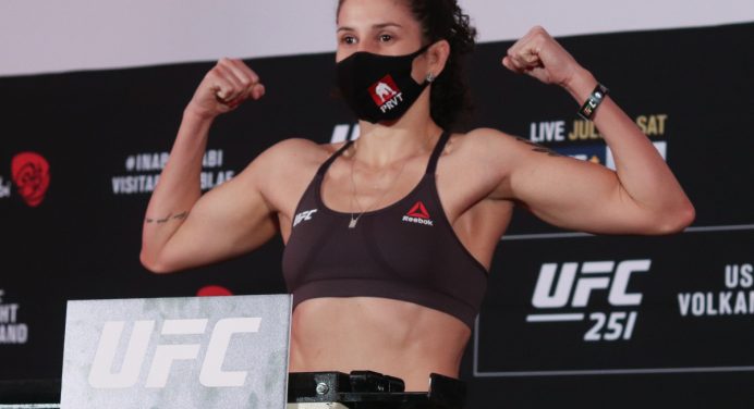 Brasileira passa mal com corte de peso e é retirada de card do UFC