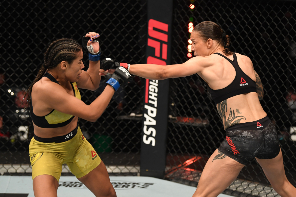 Freguesa de Amanda Nunes finaliza a primeira no UFC e desafia a brasileira
