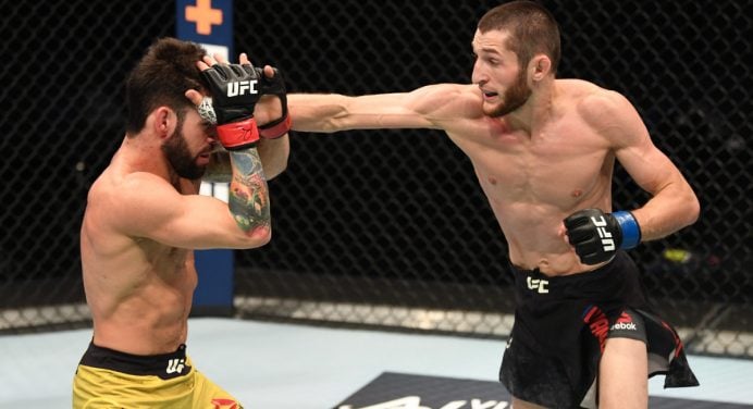 ‘Bulldoguinho’ perde para parceiro de treinos de Khabib e fica ameaçado no UFC