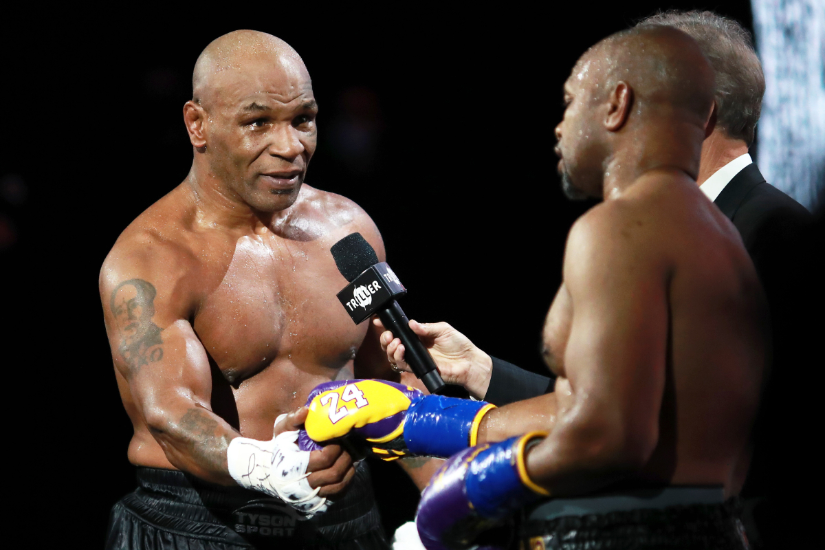 Mike Tyson revela que fumou maconha antes de luta contra Roy Jones Jr.