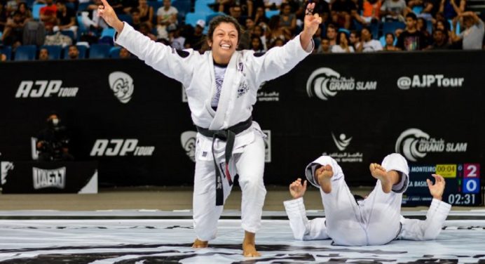 Campeã brasileira de jiu-jitsu destaca otimismo para ‘Grand Slam’ do Rio de Janeiro