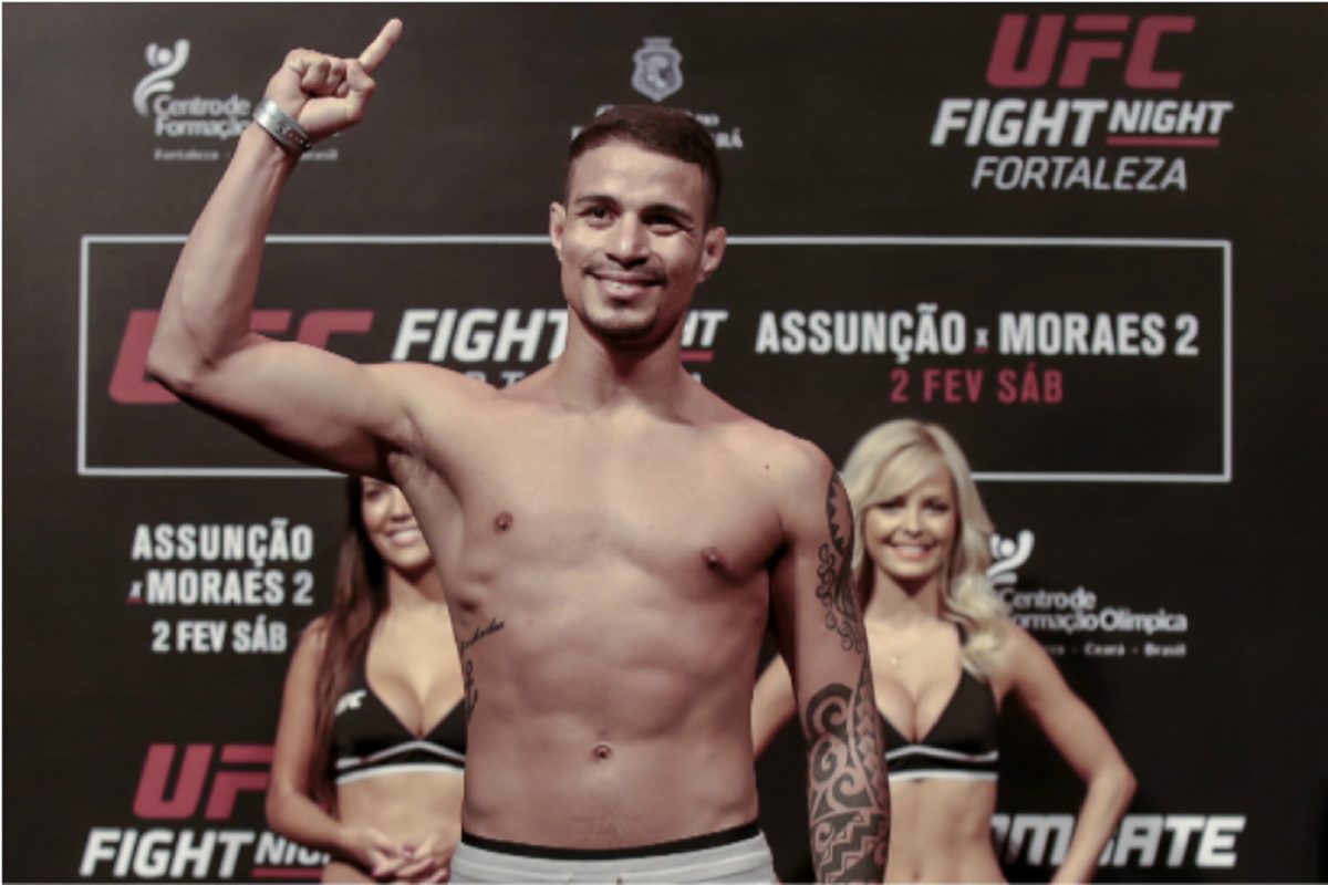 Felipe ‘Cabocão’ testa positivo para COVID-19 e desfalca card do UFC Vegas 13