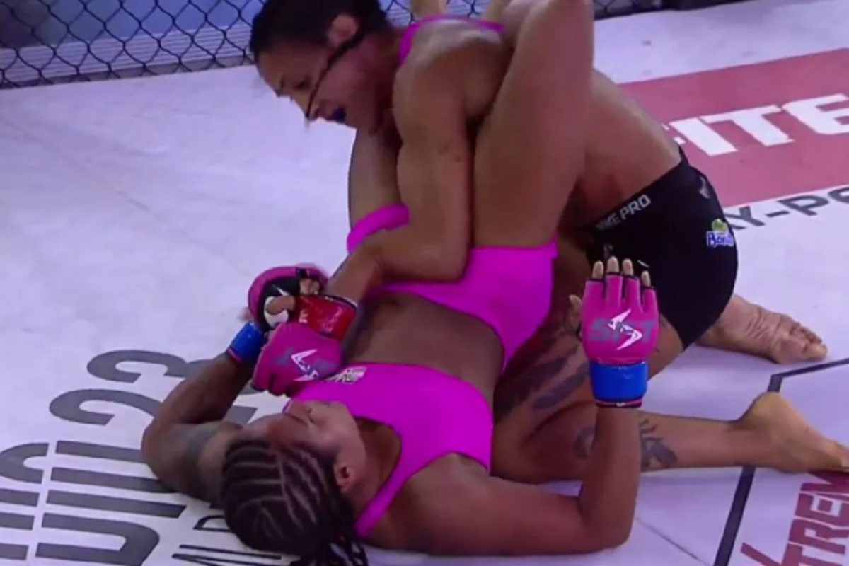 Imagem forte! Ex-campeã do Pancrase fratura o antebraço em evento brasileiro de MMA