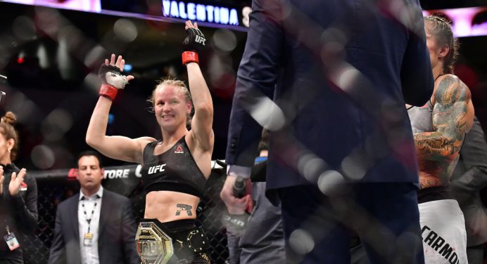 Valentina celebra feito inédito ao lado da irmã em card do UFC 255: “Especial”