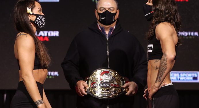 Brasileira bate o peso e confirma disputa de título no Bellator 254