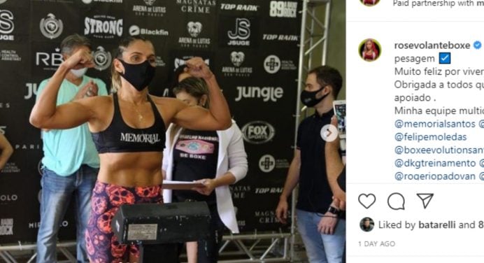 Brasileira ex-campeã mundial de boxe vence em retorno aos ringues