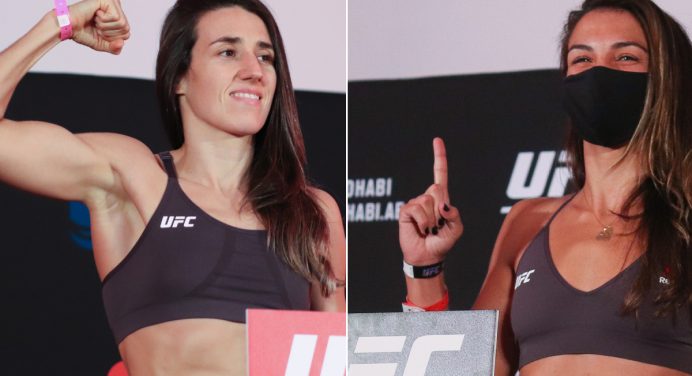 UFC encaminha duelo entre Amanda Ribas e Marina Rodriguez para janeiro