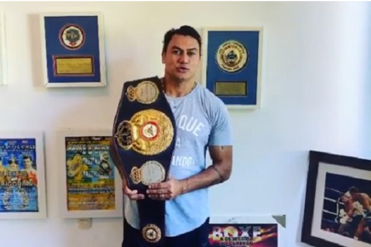 Acelino ‘Popó’ assina contrato para luta de boxe contra Whindersson e provoca rival