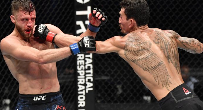 Calvin Kattar quebra o nariz e leva oito pontos na cabeça após derrota no UFC