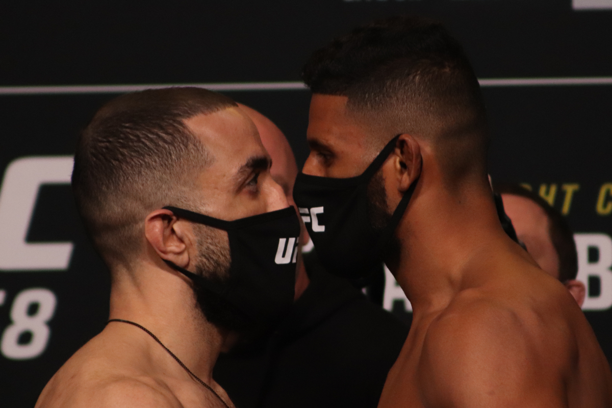 Dhiego Lima duela no UFC 258 de olho em vaga no top-15 dos meio-médios