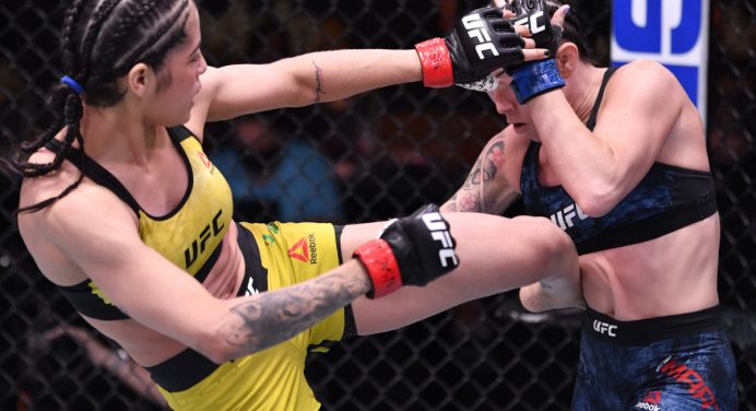 UFC 258: Polyana Viana dá show de jiu-jitsu e finaliza rival no 1º round