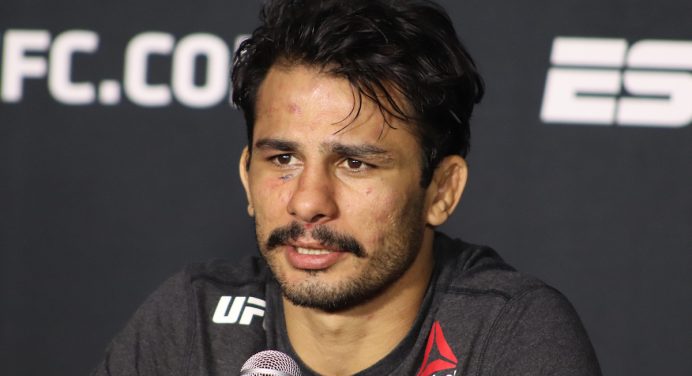 Pantoja se irrita com acusação de O’Malley e lança desafio: “Luto com ele até nos galos”