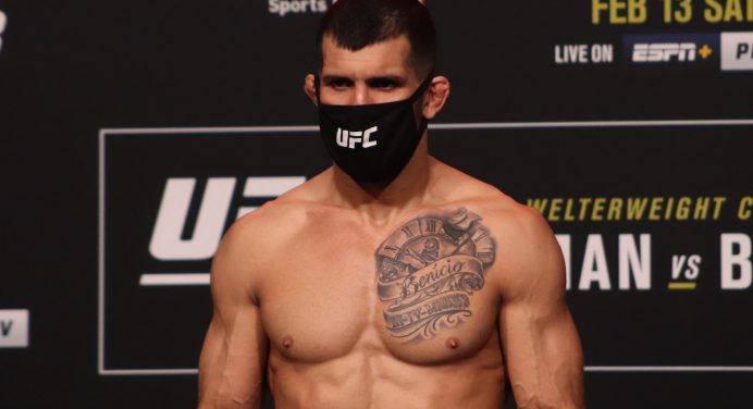 Rodolfo Vieira encara Dustin Stoltzfus em busca de recuperação no UFC