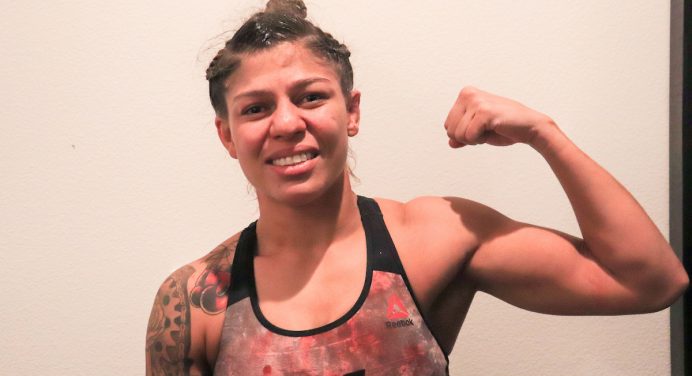 Após empatar no UFC, Mayra ‘Sheetara’ questiona punição de árbitro e cogita mudar de categoria