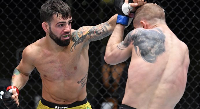 Bruno ‘Bulldog’ recebe R$ 280 mil extras em sua primeira vitória no UFC