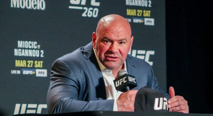 Dana White questiona interesse de Jon Jones em duelo contra Ngannou