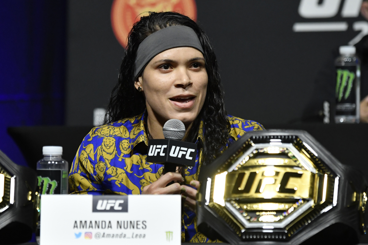 Amanda Nunes lamenta ficar de fora do UFC 265 e avisa sobre retorno
