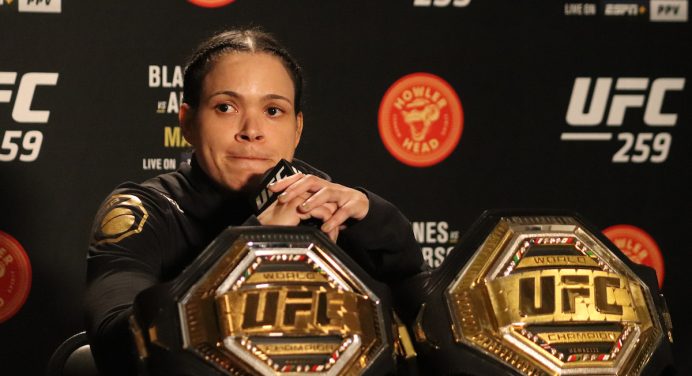 Amanda Nunes reforça discurso que UFC não vai acabar com divisão peso-pena