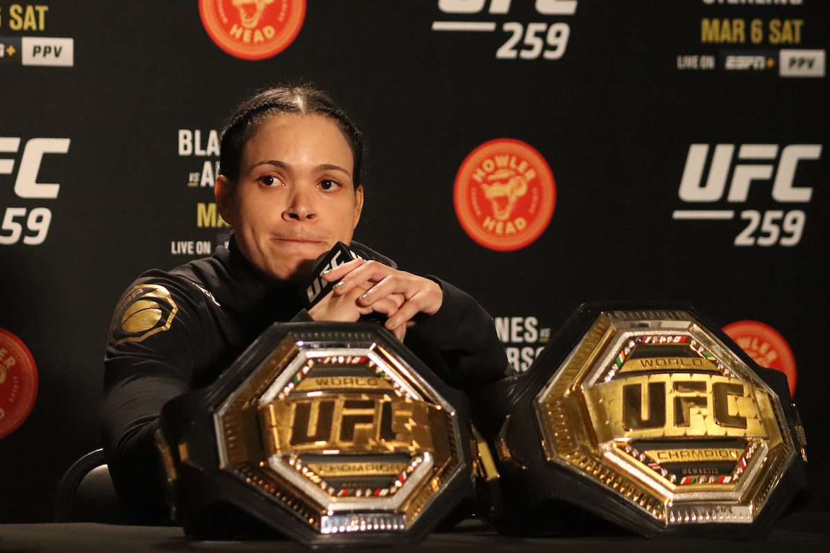 Amanda Nunes reforça discurso que UFC não vai acabar com divisão peso-pena