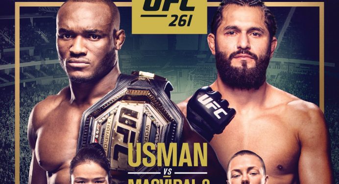 Com lutas pelo título como destaque, Ultimate divulga pôster oficial do UFC 261