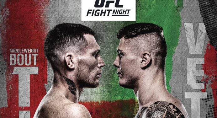 UFC divulga pôster oficial de evento liderado por duelo europeu entre Till e Vettori