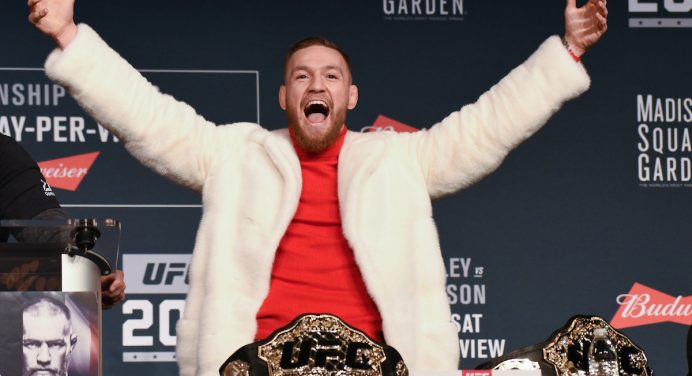 Conor sugere criação do ‘The McGregor Belt’ para trilogia com Poirier no UFC