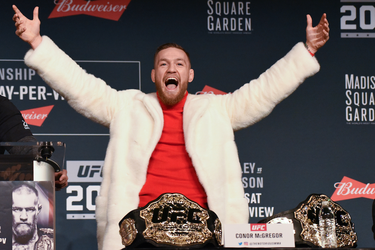 McGregor celebra venda total de ingressos para UFC 264 e prevê quebra de recordes