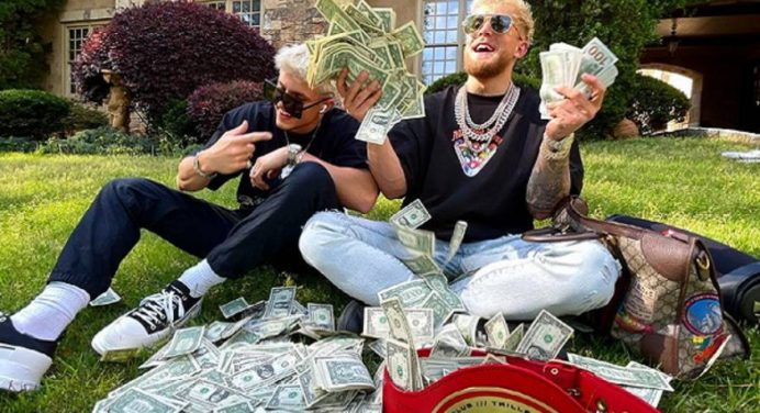 Bolso cheio! Jake Paul recebe quase R$ 4 milhões por vitória sobre Ben Askren