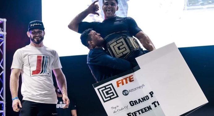 Deu show! Brasileiro confirma favoritismo e fatura torneio absoluto de grappling