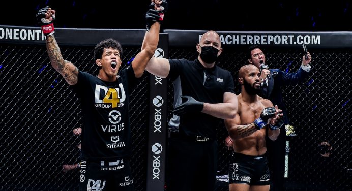 Trilogia entre Demetrious Johnson e Adriano Moraes lidera 1º card do ONE nos EUA