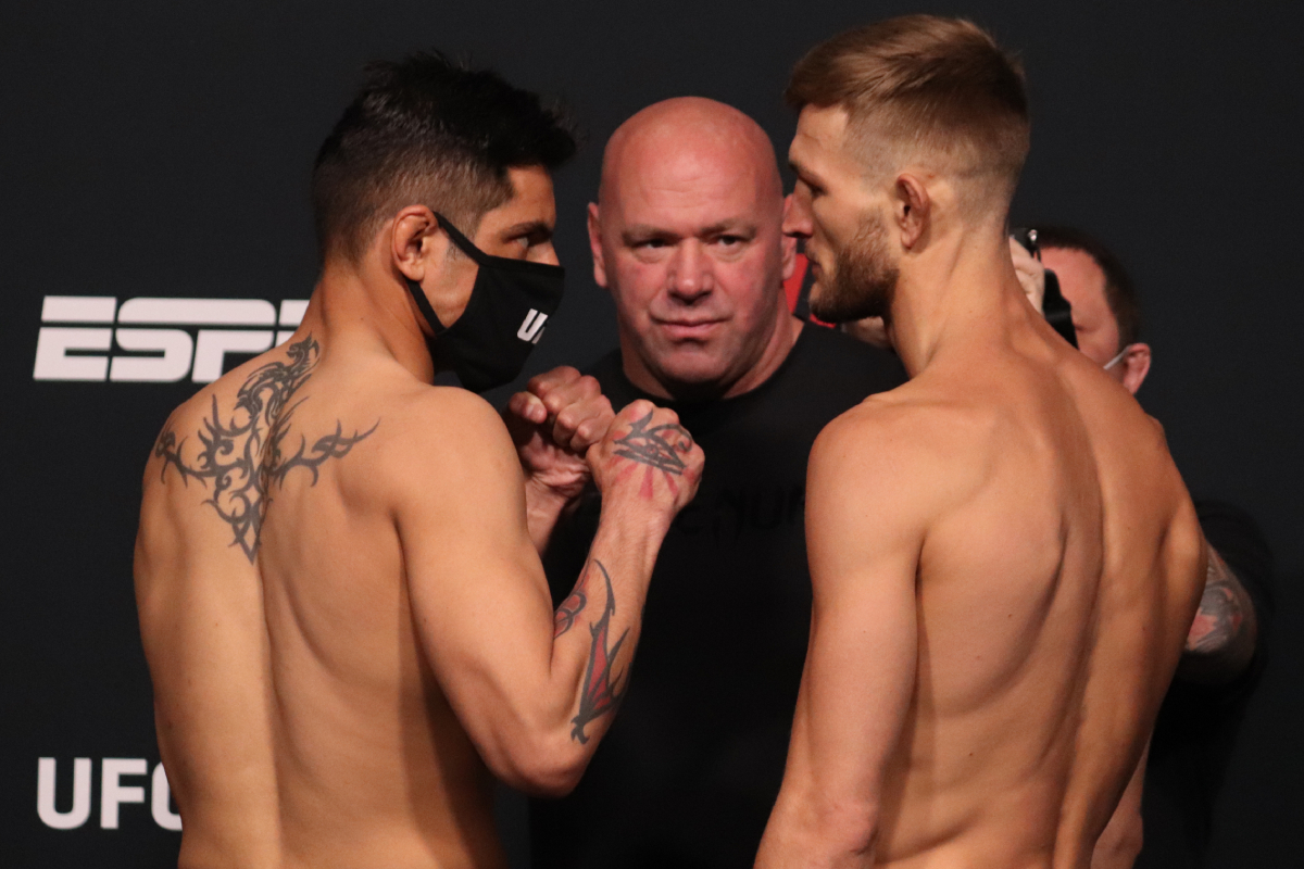 Americano cancela luta no UFC Vegas 25 após rival estourar o peso na balança