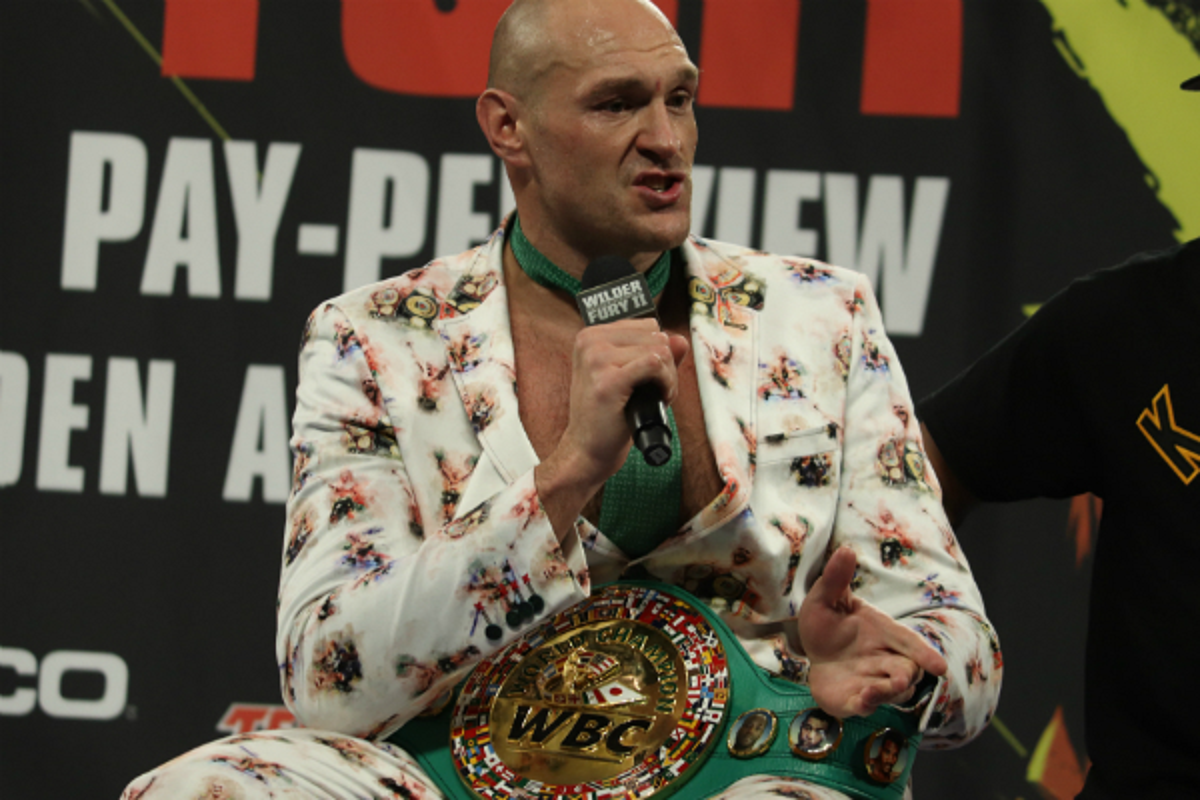 Tyson Fury manda mensagem de apoio para protagonista do UFC Londres