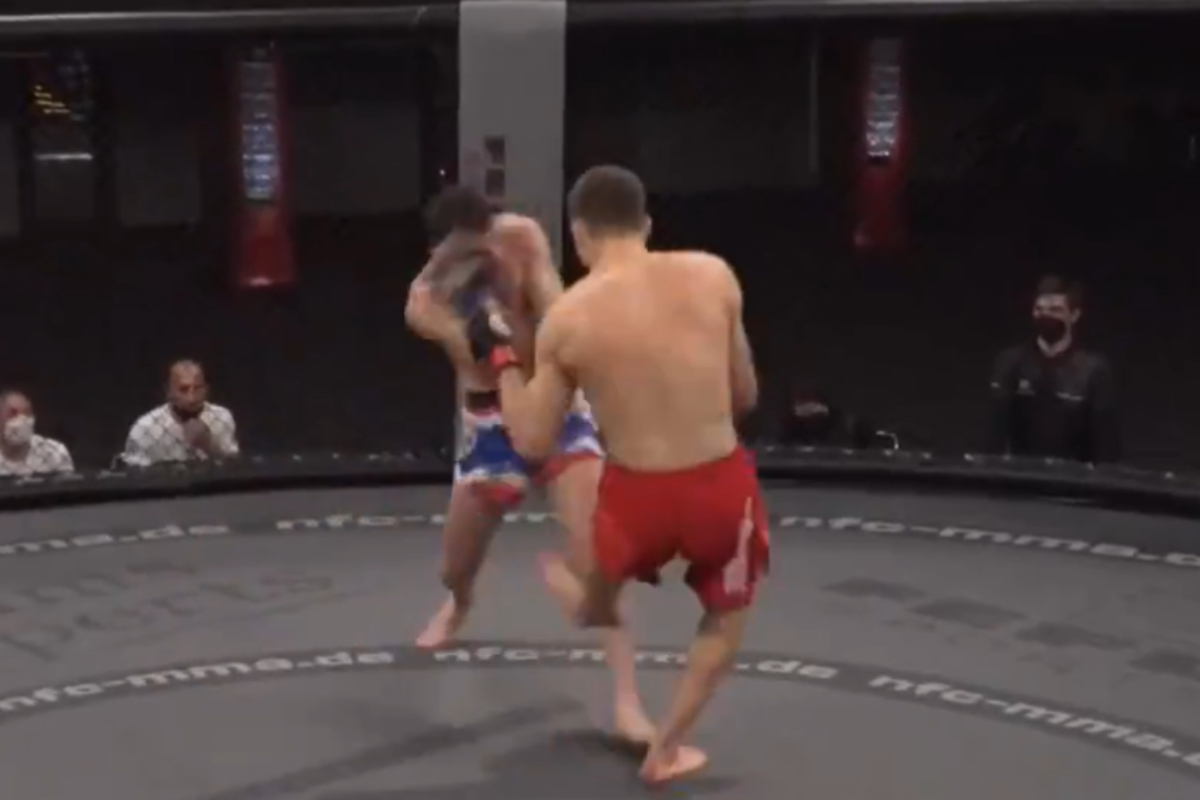 Lutador de MMA quebra a perna ao aplicar chute no adversário; veja