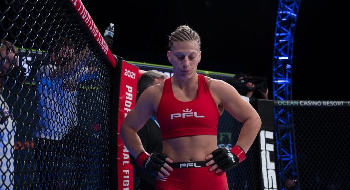 Kayla Harrison manda recado para rivais: “Não estou no MMA para fazer amigos”
