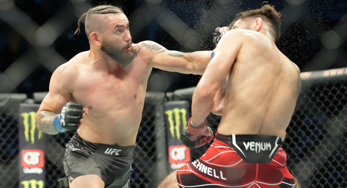 Rogério Bontorin celebra vitória imponente no UFC e justifica falha em pesagem