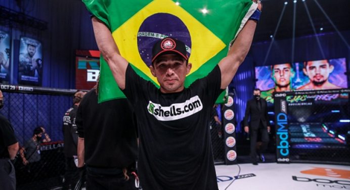 Brasileiro disputa título peso-galo do Bellator em novembro