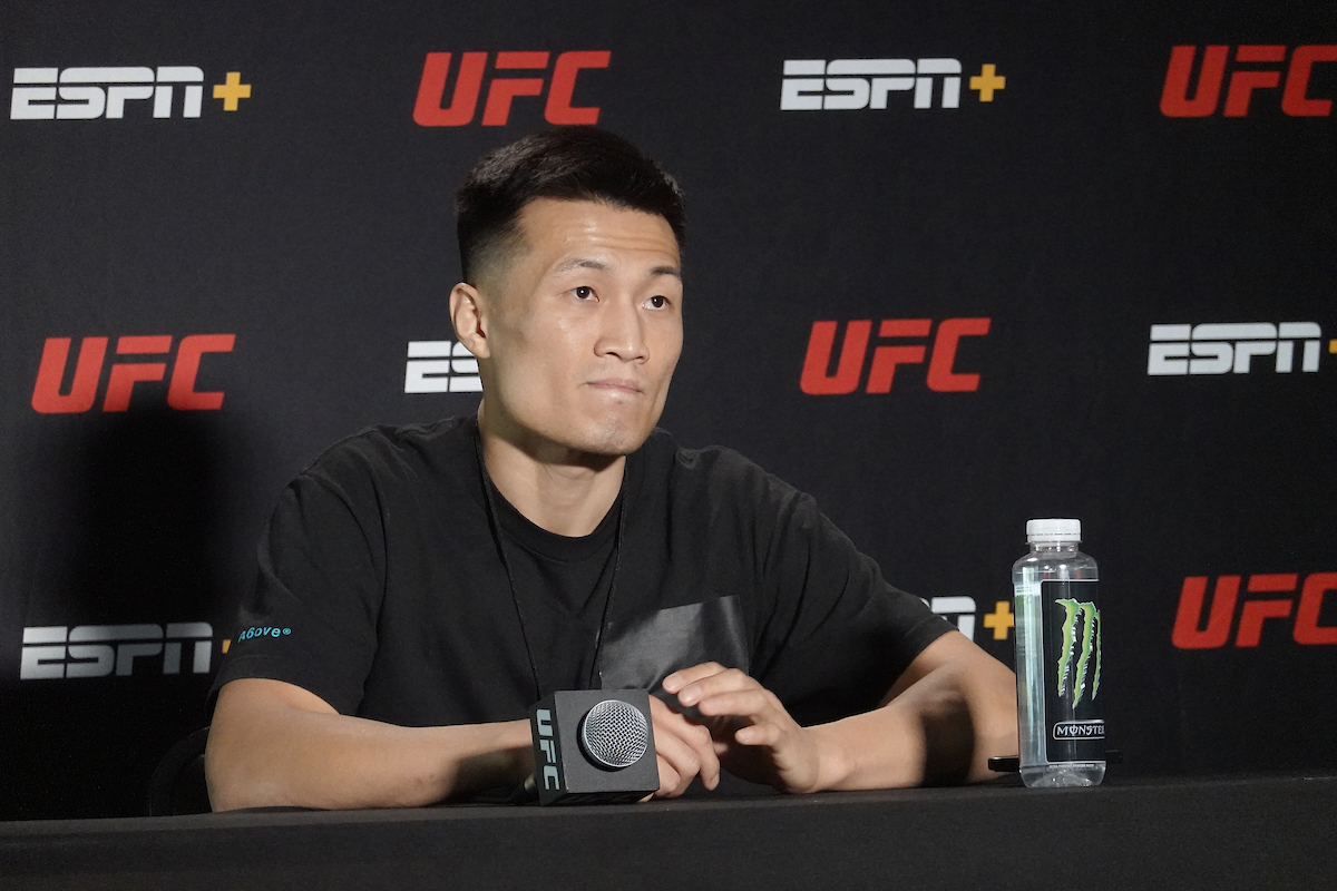 Zumbi Coreano destaca experiência como diferencial em nova disputa de título no UFC