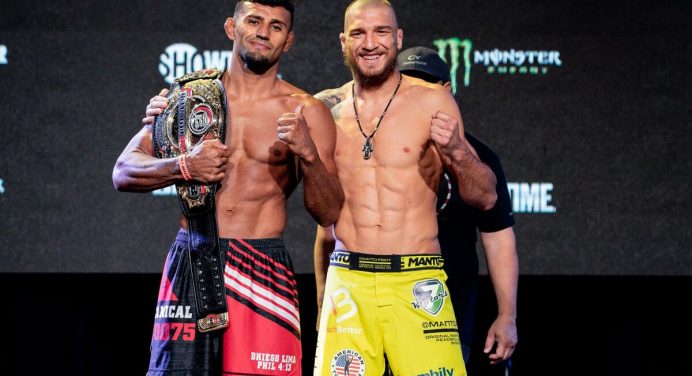 Douglas Lima e rival batem o peso e confirmam disputa pelo título do Bellator