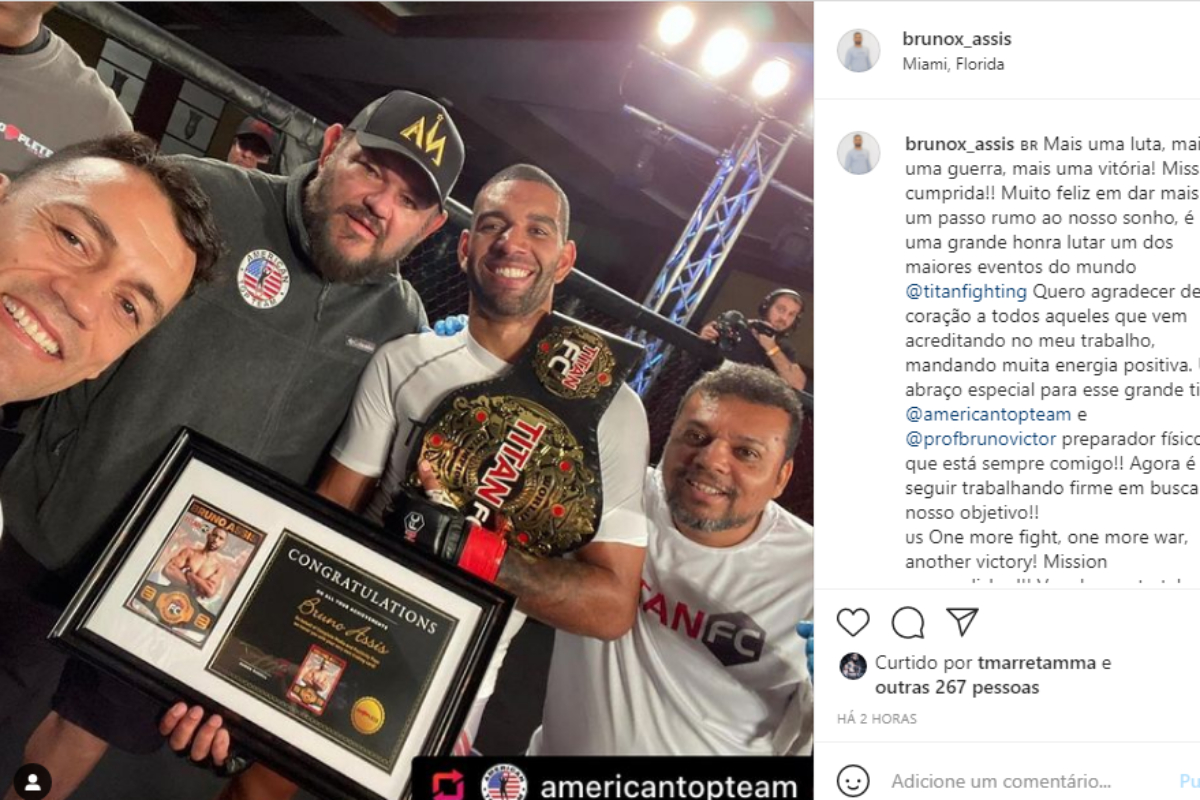 Brasileiro conquista título do Titan FC; campeã de jiu-jitsu vence na estreia no MMA