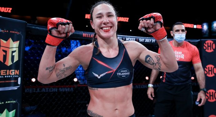 Ex-campeã do Bellator, Juliana Velasquez enfrenta compatriota em novembro