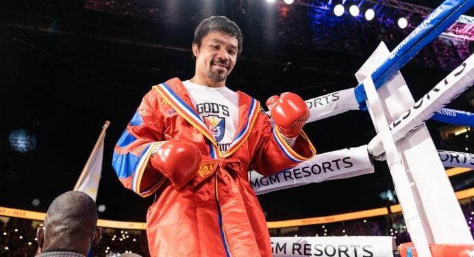 Adeus da lenda! Manny Pacquiao anuncia sua aposentadoria do boxe