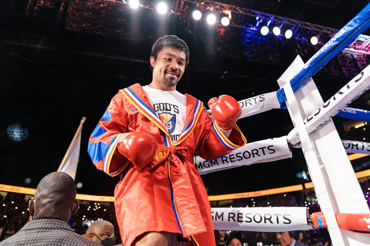 Adeus da lenda! Manny Pacquiao anuncia sua aposentadoria do boxe